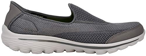 Skechers Performance Women's Go Walk 2 Slip-On Walking Shoe, Charcoal 6 M US