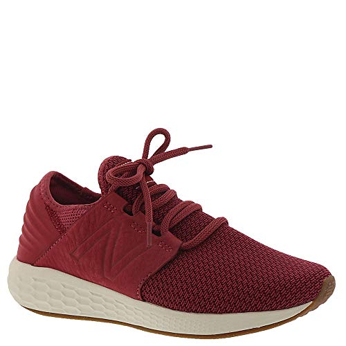 New Balance Women's Fresh Foam Cruz V2 Sneaker, Earth Red/Vortex/Sea Salt, 8.5 B US