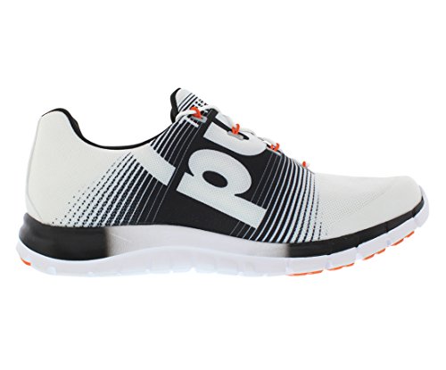 Reebok Zpump Fusion Mens Running Shoe 13 White-Black-Swag Orange