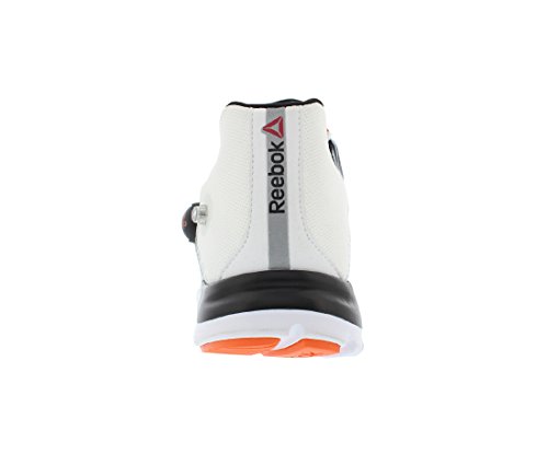 Reebok Zpump Fusion Mens Running Shoe 13 White-Black-Swag Orange