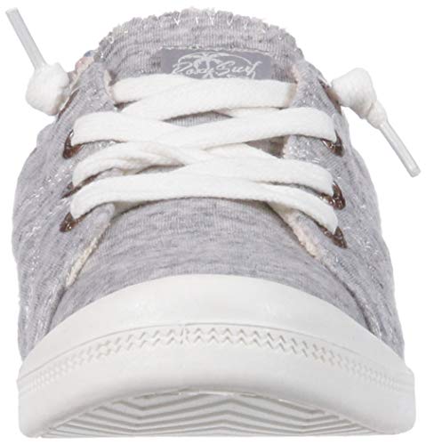 Roxy Women's Bayshore Sneaker, Heather Grey, Size 8