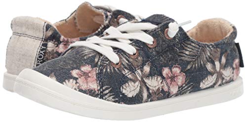 Roxy Women's Bayshore Slip on Sneaker Shoe, Blue Radiance, 8.5