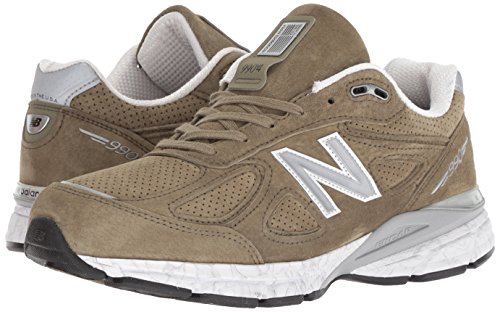 New Balance Men's Made 990 V4 Sneaker, Covert Green/Covert Green, 7 D Medium US