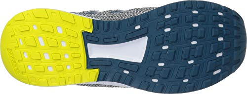 adidas Men's Duramo 9 Running Shoe, Grey/Real Teal/White, 9 M US