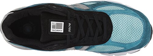New Balance Men's M990V4 Running Shoe, Size: 7.5 Width: D Color: Moroccan Blue/Dark Cyan
