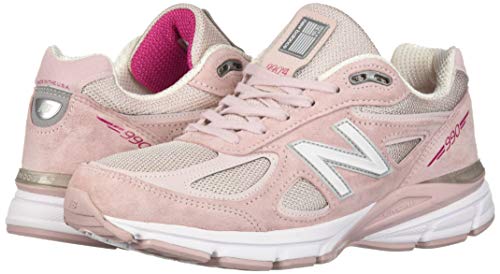 New Balance Men's Made 990 V4 Sneaker, Faded Rose/Komen Pink, 7.5 M US