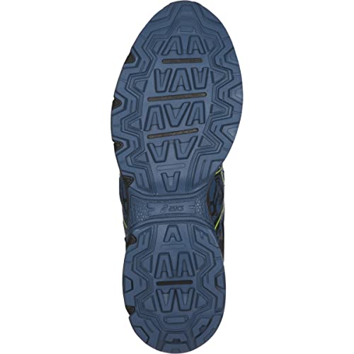 ASICS Men's Gel-Venture 6 MX Running Shoes, 10, Grand Shark/NEON Lime