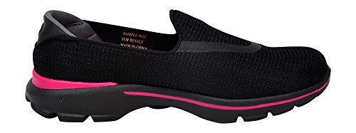 Skechers Performance Women's Go Walk 3 Slip-On Walking Shoe, Black Multi, 6.5 M US