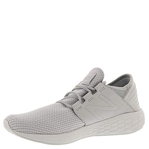New Balance Women's Fresh Foam Cruz V2 Sneaker, Light Aluminum/Arctic Fox, 9 D US