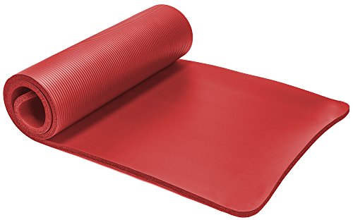 Spoga, Premium 5/8-inch Extra Thick 71-inch Long High Density Exercise Yoga Mat with Comfort Foam and Carrying Straps
