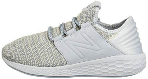 New Balance Women's Fresh Foam Cruz V2 Sneaker, Light Cyclone/Vanilla, 5 B US