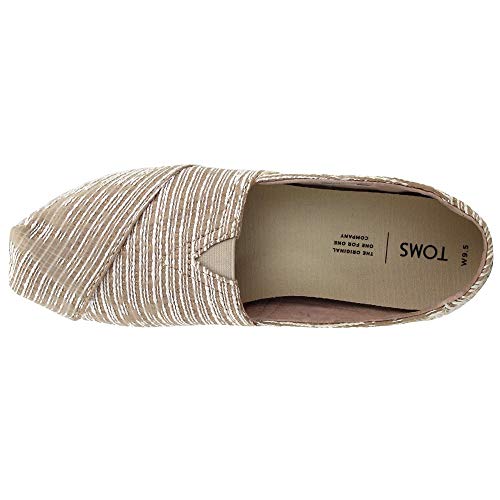 TOMS Alpargata Oxford Tan Abstract Jaquard (Vegan) 6