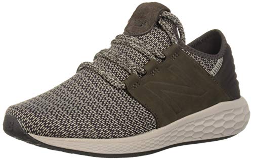 New Balance Men's Fresh Foam Cruz V2 Sneaker, Americano/Flat White, 10 2E US