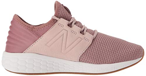 New Balance Women's Fresh Foam Cruz V2 Sneaker, Conch Shell/Dark Oxide, 9 B US
