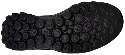 Skechers Performance Women's Go Walk 2 Slip-On Walking Shoe, Black/Silver, 9.5 M US