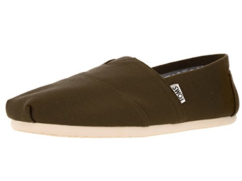TOMS Men's Classic Canvas Slip-On, Navy Canvas - 7 D(M) US