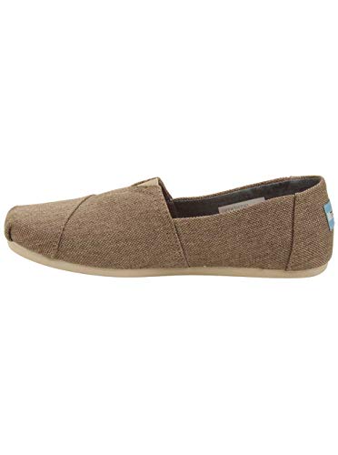 TOMS Women's Classics Desert Taupe Poly Canvas Loafer