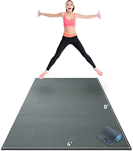 Extra Large Exercise Mat - Durable, Non-Slip Workout Mats