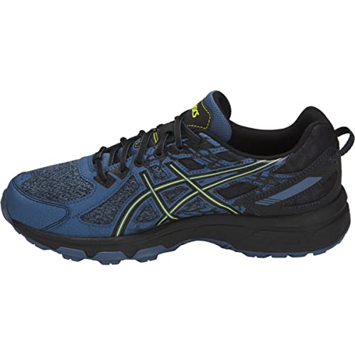 ASICS Men's Gel-Venture 6 MX Running Shoes, 7.5, Grand Shark/NEON Lime