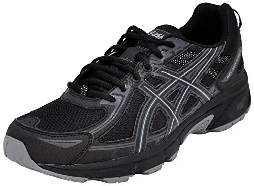 ASICS Men's Mens Gel-Venture 6 Athletic Shoe, Black/Phantom/mid Grey, 14 Medium US