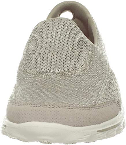 Skechers Performance Women's Go Walk 2 Slip-On Walking Shoe, Stone, 8 M US