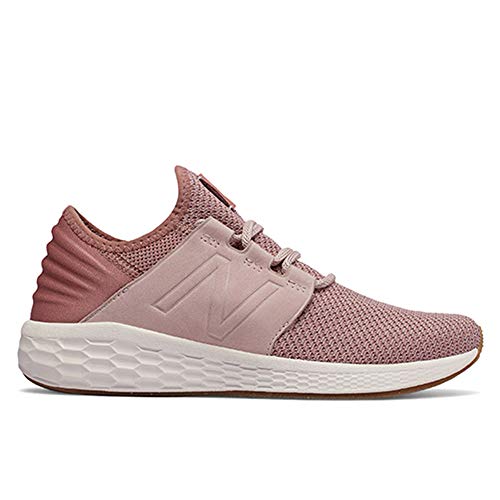 New Balance Women's Fresh Foam Cruz V2 Sneaker, Conch Shell/Dark Oxide, 7.5 B US