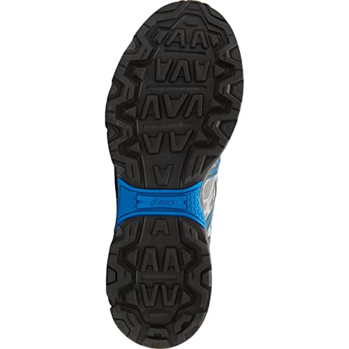 ASICS Men's Mens Gel-Venture 6 Athletic Shoe, Aluminum/Black/Directoire Blue, 9.5 4E US