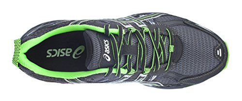 ASICS Men's Gel-Venture 5 Running Shoe, 11, Castle Rock/Black/Green Gecko