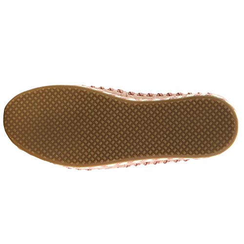 TOMS Womens Alpargata Nubuck Slip On Flats Flats Casual - Pink - Size 7 B