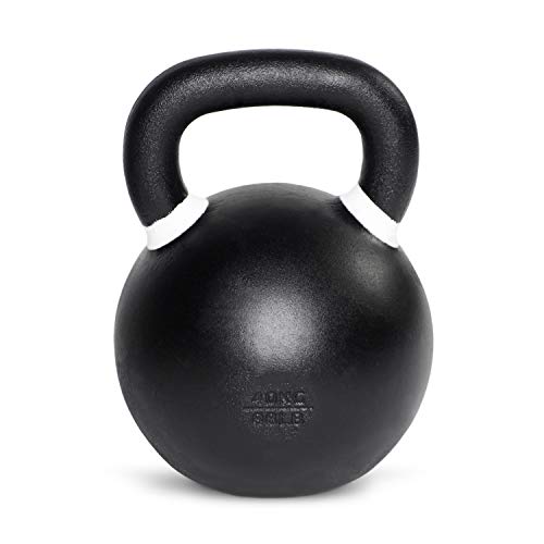 88 Pound Black/White Competition Kettlebell for Weight Loss