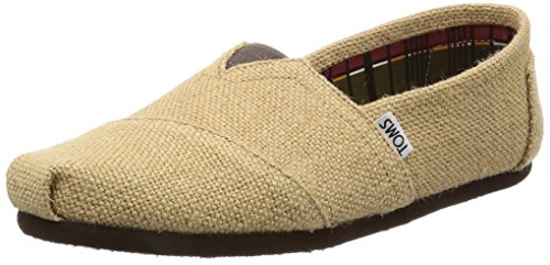 TOMS Natural Burlap Women's Classic Beige 001004B07-BGE2 (Size: 7)