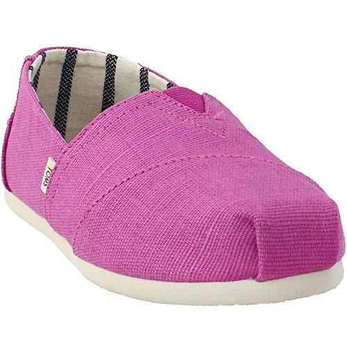 TOMS Women's Red Plum Heritage Canvas Alpr ESP (Size: 6.5)