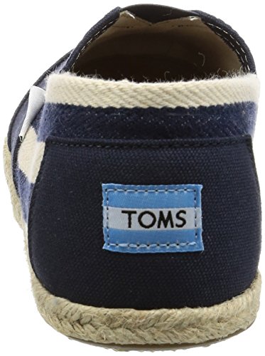 TOMS Classics Navy Stripe University 10005418 Mens 7