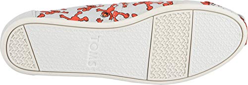 TOMS Women's Alpargata Light Grey Elmo 11 M