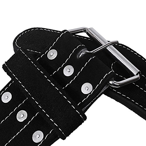 Hawk Sports Single Prong Power Lifting Belt Inzer Weightlifting Belt Competition Power Belt, 10mm Thick Powerlifting Belt LARGE