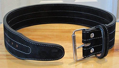 Hawk Sports Single Prong Power Lifting Belt Inzer Weightlifting Belt Competition Power Belt, 10mm Thick Powerlifting Belt LARGE