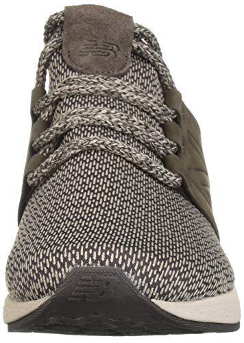 New Balance Men's Fresh Foam Cruz V2 Sneaker, Americano/Flat White, 9 D US