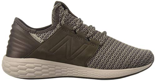 New Balance Men's Fresh Foam Cruz V2 Sneaker, Americano/Flat White, 9 D US