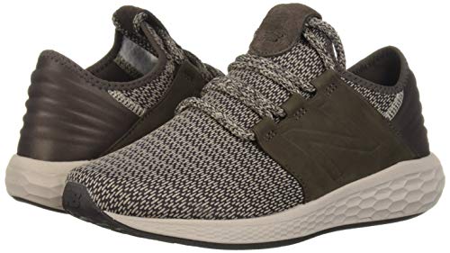 New Balance Men's Fresh Foam Cruz V2 Sneaker, Americano/Flat White, 9 D US