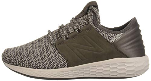 New Balance Men's Fresh Foam Cruz V2 Sneaker, Americano/Flat White, 9 D US