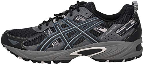 ASICS Men's Gel Venture 5 Running Shoe, Black/Onyx/Charcoal, 10.5 4E US