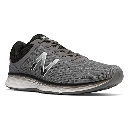 New Balance Men's Fresh Foam Kaymin V1 Running Shoe, Grey/Black, 11 4E US