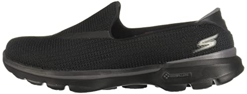 Skechers Performance Women's Go Walk 3 Slip-On Walking Shoe, White, 10 M US