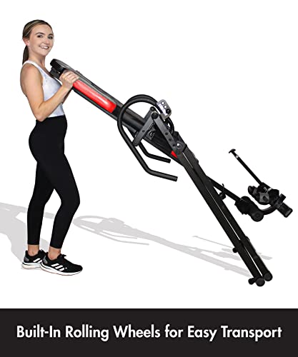 Health Gear ITM5500 Advanced Technology Inversion Table with Vibro Massage & Heat - Heavy Duty up to 300 lbs.