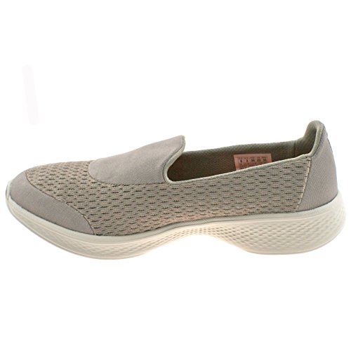 Skechers Performance Women's Go Walk 4 Pursuit Walking Shoe, Taupe - 8 B(M) US