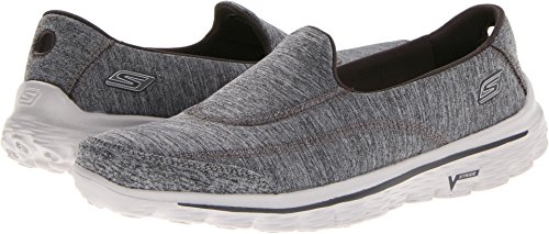 Skechers Performance Women's Go Walk 2 Slip-On Walking Shoe, Heather Grey, 5.5 M US
