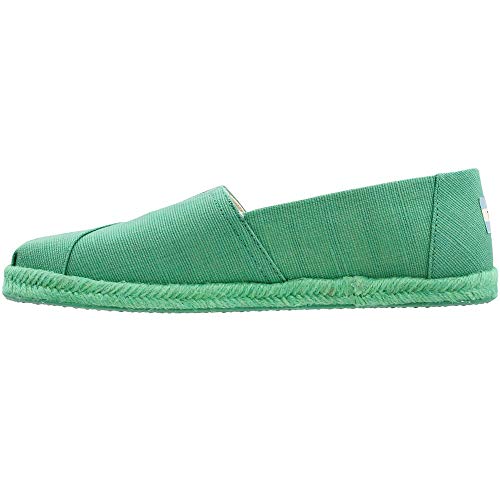 TOMS Women's Alpargata Espadrille, Size: 9.5 B(M) US, Color: Winter Green Heritage Can