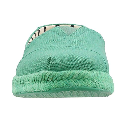 TOMS Women's Alpargata Espadrille, Size: 9.5 B(M) US, Color: Winter Green Heritage Can