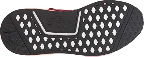adidas Originals womens Nmd_r1 road running shoes, Burgundy/Burgundy/Clear Orange, 6 US