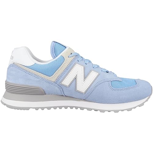 New Balance Women's 574 V2 Essentials Sneaker, Clear Sky/Overcast, 10